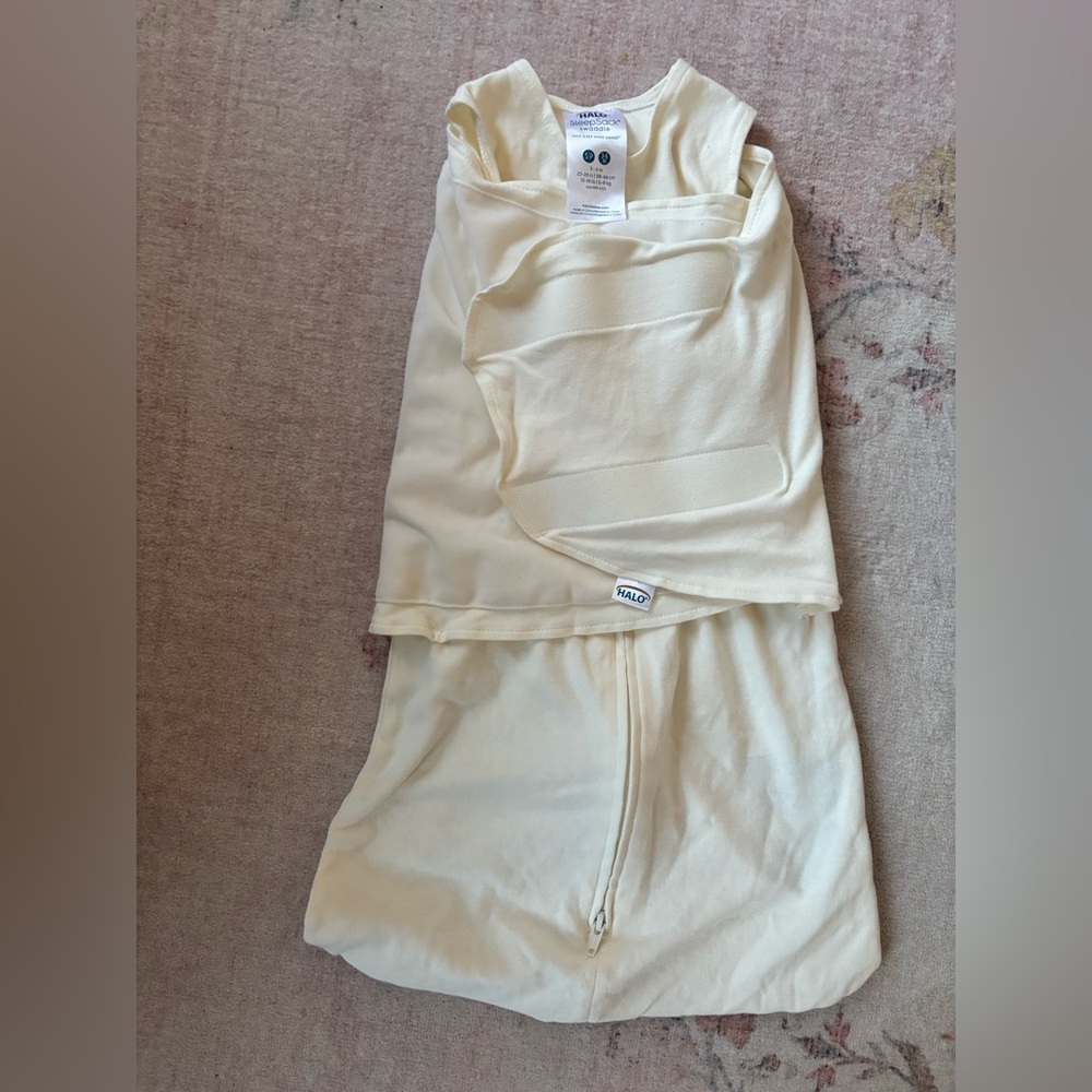 NWOT Halo Sleep Sack/Swaddle in Cream